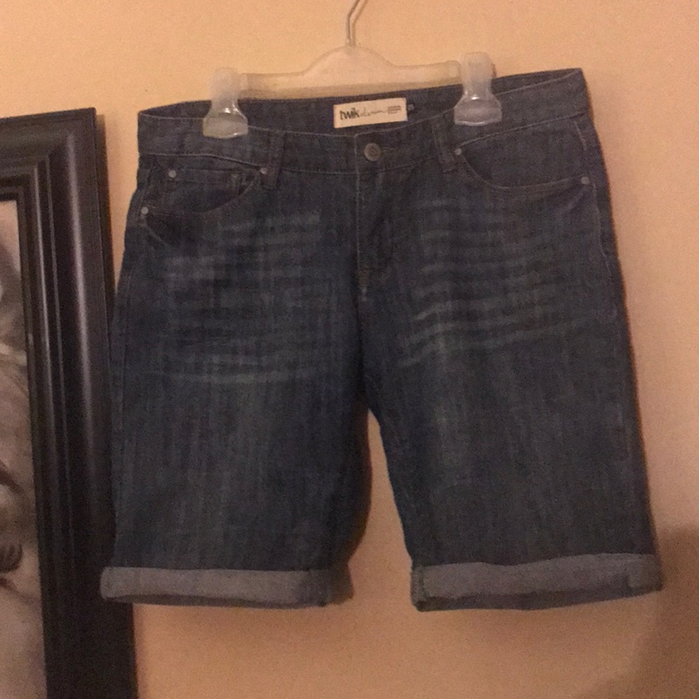 2/45$ denim bermuda